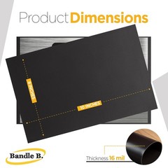 Flexible 8”x10” Magnetic Sheets – Perfect for Fridge Magnets & DIY Projects
