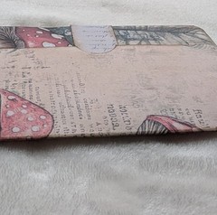 Handmade Grungy Mushroom Forest Junk Journal Book/Covers Only No Signatures DIY