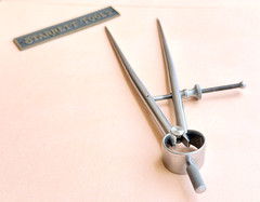 STARRETT No.277-6 Spring-Type Dividers With Round Legs- 6” Size & Capacity. USA