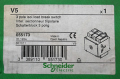 SCHNEIDER ELECTRIC V5 125A 3-POLE ISOLATING LOAD BREAK SWITCH 055173