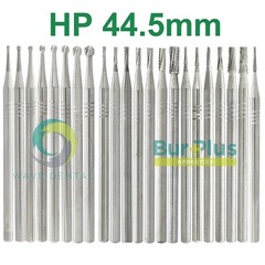 WAVE Dental Latch Carbide Burs Round RA Slow Speed Straight Handpiece Bur 44.5mm
