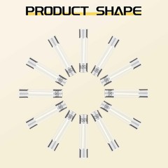 Fast Blow Glass Fuse Assortment Kit, 24 Values Glass Fuses 250V 5X20Mm 0.5A 1A 2