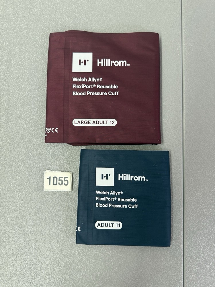 Welch Allyn Hill-Rom Flexiport Reusable BP Cuff (Lot Of 2) (1055B)