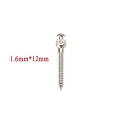 10Pcs Dental Orthodontic Titanium Micro Implant Mini Screws 1.4-2.0mm