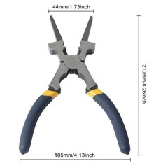 Professional 8″ Weliding Pliers, Sharp MIG Pliers for Rust Resistant, 2PCS