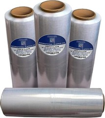 18″ Stretch Film/Wrap 1500 feet 7 Layers 80 Gauge Heavy Duty Clear Cling 4 ROLLS