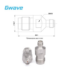 TNC Female to SMA Female Adapter, DC – 18GHz