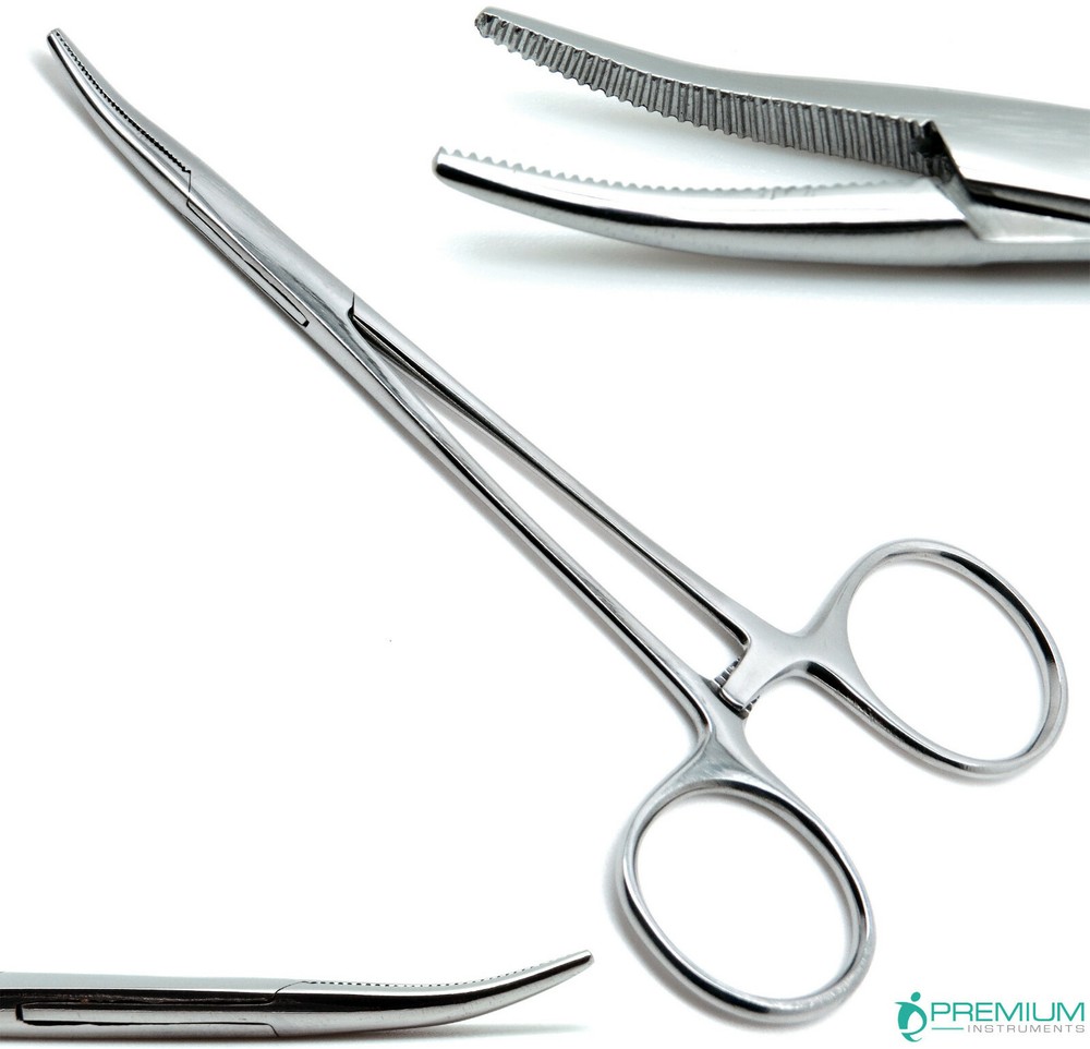 Hemostat Locking Forceps Mosquito 5.5″ Surgical Dental Curved Instruments