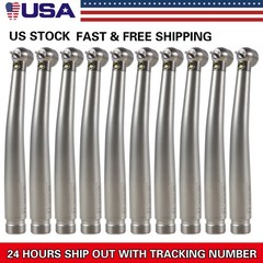 10 Estilo NSK Dental Pieza mano LED de alta velocidad Pana MAX EK LED 2Hole USA