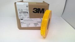 1″ x 150′ Roll 3M Diamond Grade Conspicuity School Bus Yellow Truck Trailer R…