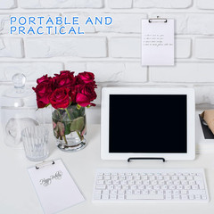 Mini Clipboard 20 Pack Clear Plastic Low Profile 4×6 Inch Small Notepad Writing