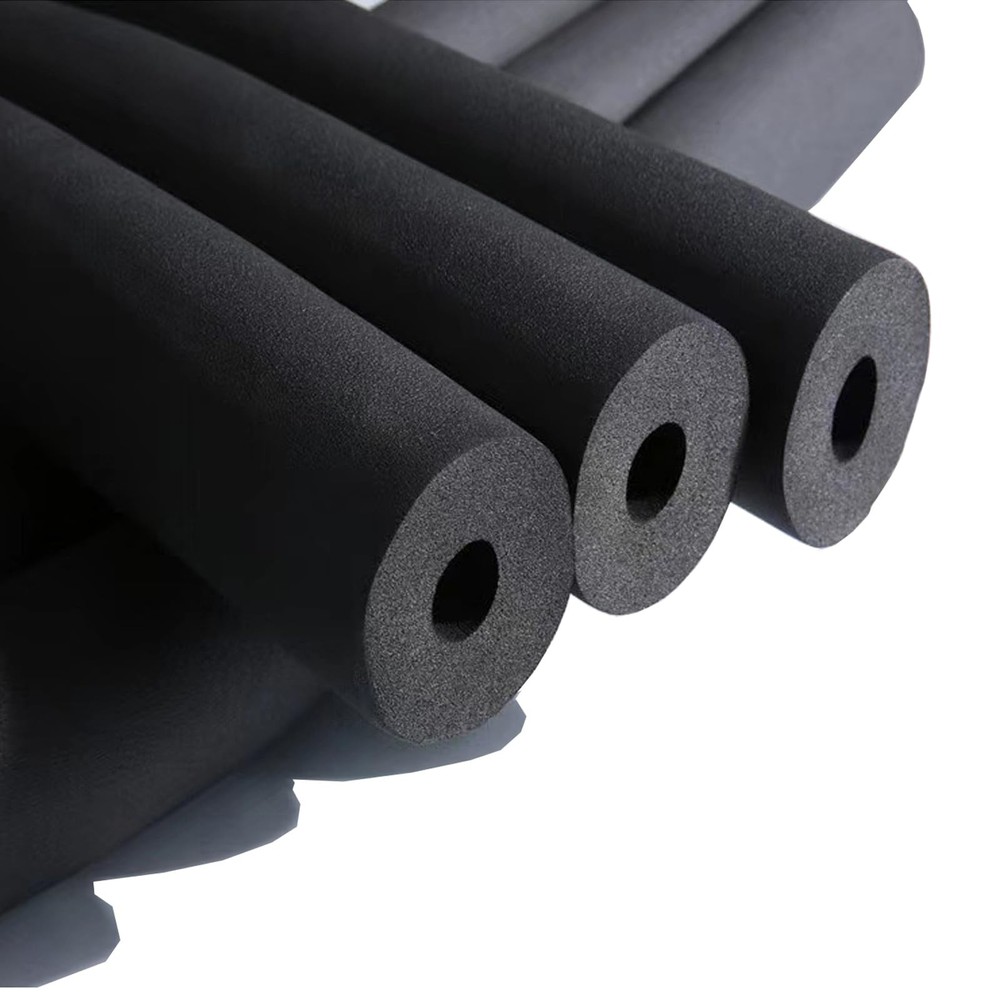 cSeao 1-Pack 1/4″ ID Pipe Insulation Foam Tube for 3/8″ x x 6FT, Black