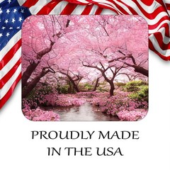 Spring Season Mouse Pad Mat Mousepad for 9L x 8W inches, Cherry Blossom MP87