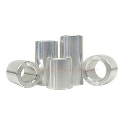 ID 8/10/12mm Aluminium Alloy Bushing Round Unthreaded Standoff Spacers Washer