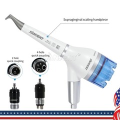 Dental Air Flow Teeth Polishing Polisher Hygiene Prophy Handpiece 2Holes/ 4Holes