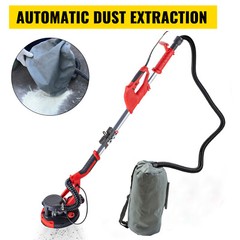 VEVOR 9″ Drywall Sander 850W 6 Variable Speed Sanding Machine Vacuum Attachment