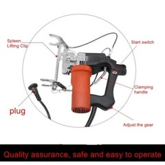 Electric bee shaking machine tool for beehive nest frame with electric shaking