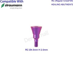Dental Regular Closure Cover Cap Screws Healing Abutment fit ITI Straumann RC