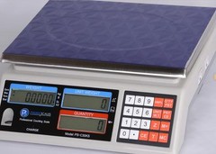 Prime Scales PS-C30KS Portable Counting Scale 12 lb X 0.0005 lb, AC adapter
