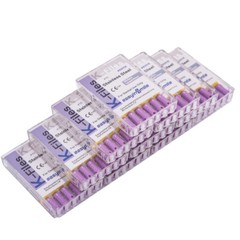 60pc Dental Endo Root Canal File K-files 25mm Stainless Steel #6#8#10 Hand Files