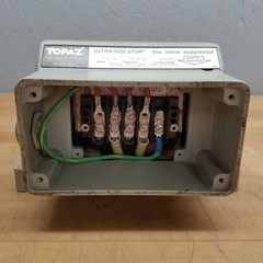 Topaz 91091-21 Ultra-Isolator Line Noise Suppresor, .001pf Capacitance, 120/240V