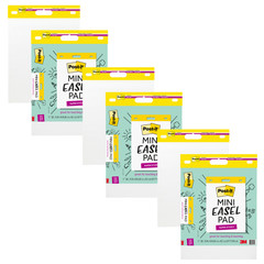 Post-it Super Sticky Mini Easel Pad: 15 in. x 18 in. / / (White) [6-pack]