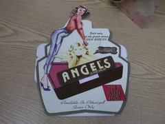 1950s Pin Up 3 Advertising Display Angels Jeans High Quality Rockabilly Advertising