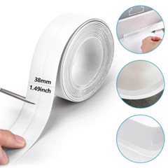 Wall Sealing Tape Self-Adhesive Caulk Tape Bathtub Kitchen and Toilet (39.4Inch)