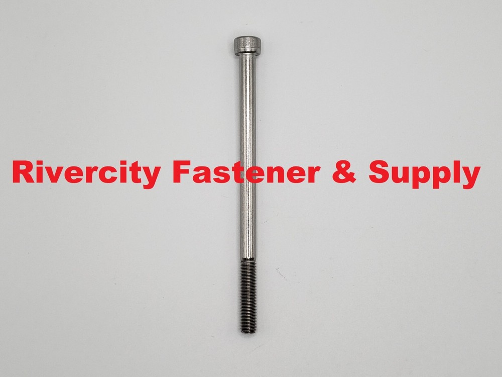 M6-1.0×100 Stainless Socket Allen Head Bolts M6x1.0x100 Screws 6mm 1.0 100mm