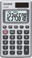 Casio Hs-8va, Calculadora De Funcion Estandar Con Energia Solar