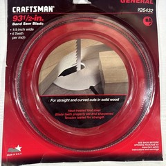 CRAFTSMAN 926432 93-1/2″ x 1/4″ x 6T Band Saw Blade Made in USA 🇺🇸 FREE SHIP