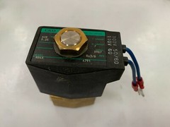 CKD AB4X-4791 2-Way NC 3/8″ Solenoid Valve 3/8″ 110/60 AC 0.25 MPa AIR Orf 7 mm