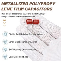 Metallized Polypropylene Capacitors CBB21 CBB22 400V 683J 0.068uF 20 Pcs Kit