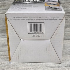 RACO 6239NI Floor Box Kit Nickel Plated Concealed Duplex Receptacle 15A 125V