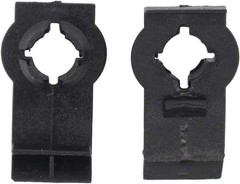5-Pack Window Regulator Bracket Retaining Clips for 2000-2006 E53 Front & Rear L