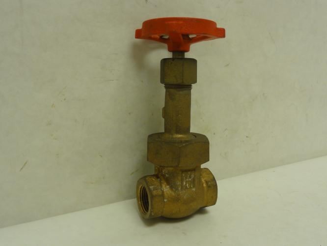 208196 New-No Box; Milwaukee 1151-1/2″ Bronze Gate Valve; 1/2 Fnpt; Class: 150