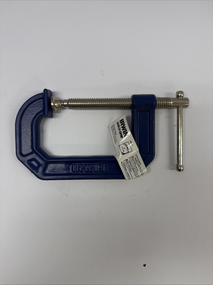 Irwin Quick Grip 3” C-Clamp 225103 Blue