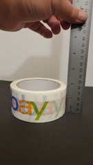 1 Roll 2″ x 75 yds Official eBay Branded Packaging Packing Sealing Carton Tape