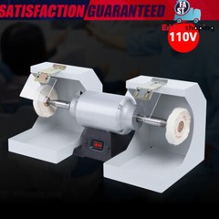 Polishing Lathe Machine Bench Buffing Grinder Dental Lab High Speed Polisher
