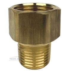 Brass Reducer Adapter 1/2″ Female X 3/8″ Male NPT Pipe Reducing Fitting