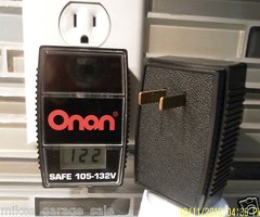 two 0302-2036 VOLT METER RV GENSET VOLTAGE MONITOR 120VAC GENUINE ONAN 302-2036