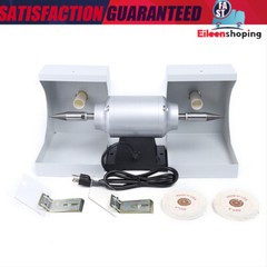 Polishing Lathe Machine Bench Buffing Grinder Dental Lab High Speed PolisherUS