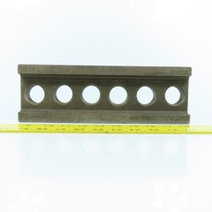 1972 J.G. Pieta 12″L x 4″ x 2″ W Steel Parallel / Riser Machinist Block Vintage
