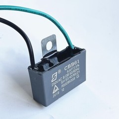 CBB61 4mfd 4uf 4.0uf 250V VAC Fan MOTOR START Capacitor 2 WIRES