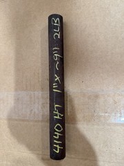 One Piece 4140 Hot Rolled Steel Bar Round Stock Heat Treated 1” OD x ~9”