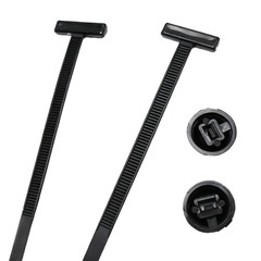 50/100/200/300Pcs Self Locking Nylon Zip Ties Heavy Duty Universal Cable Holder