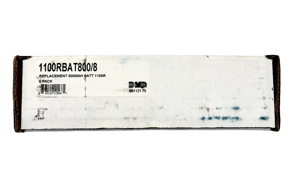 DMP 1100RBAT800/8 Replacement 800MAH Batteries 1100R Quantity 8