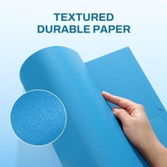 2 Pocket Folders with Prongs (100 Pack, Blue), Paper Folders with 2 Pockets Fit