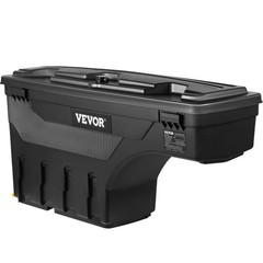 Truck Bed Storage Box, Lockable with Password Padlock, 6.6 Gal/25 L ABS Wheel We