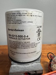 Barber-Colman MA-5213-500-0-4 Hydraulic Actuator 24V — Not In Box- NOT Used